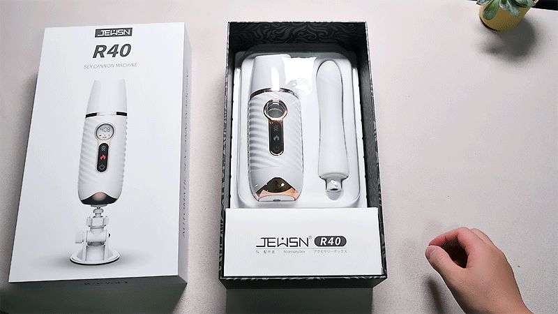 JEUSN-R40炮机开箱评测！带你见识超好用的情趣用品！5